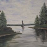 727 8433 Oljemålning